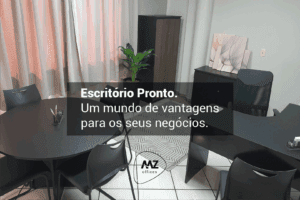 Escritório pronto é mais negócio.